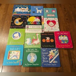 Huge lot of 13 Sandra Boynton Books